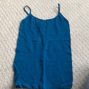 Blue stretchy cami